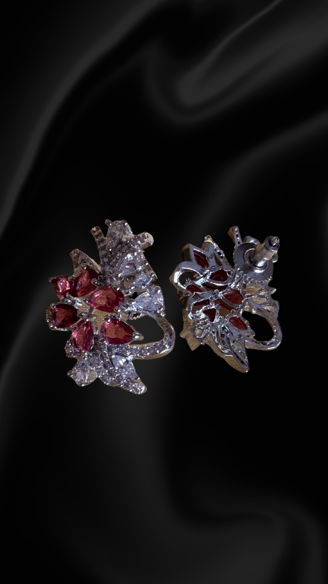 Stella Starburst Stud Earrings - Pink