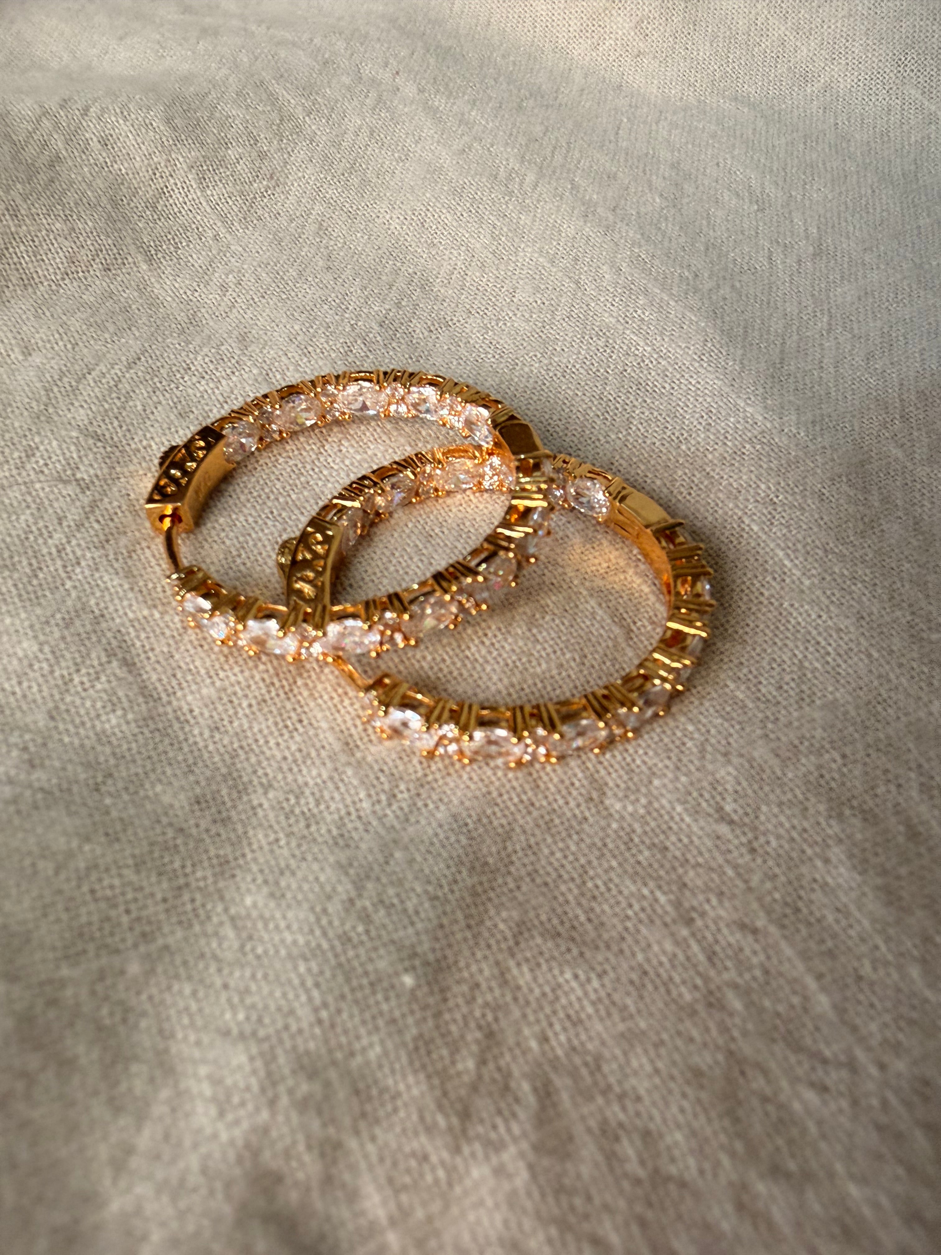 Luxe Hoops - Gold