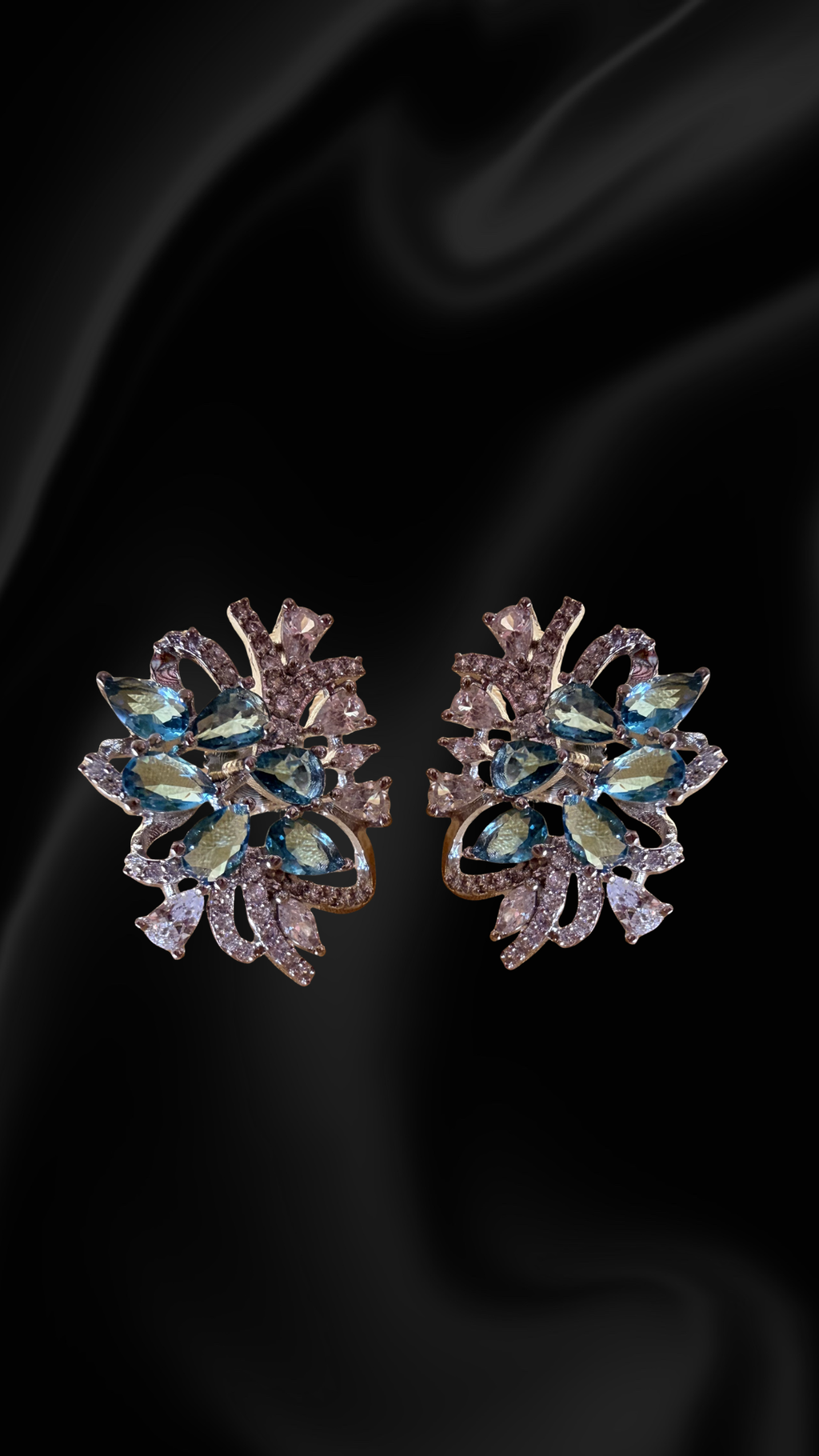 Stella Starburst Stud Earrings - Turquoise