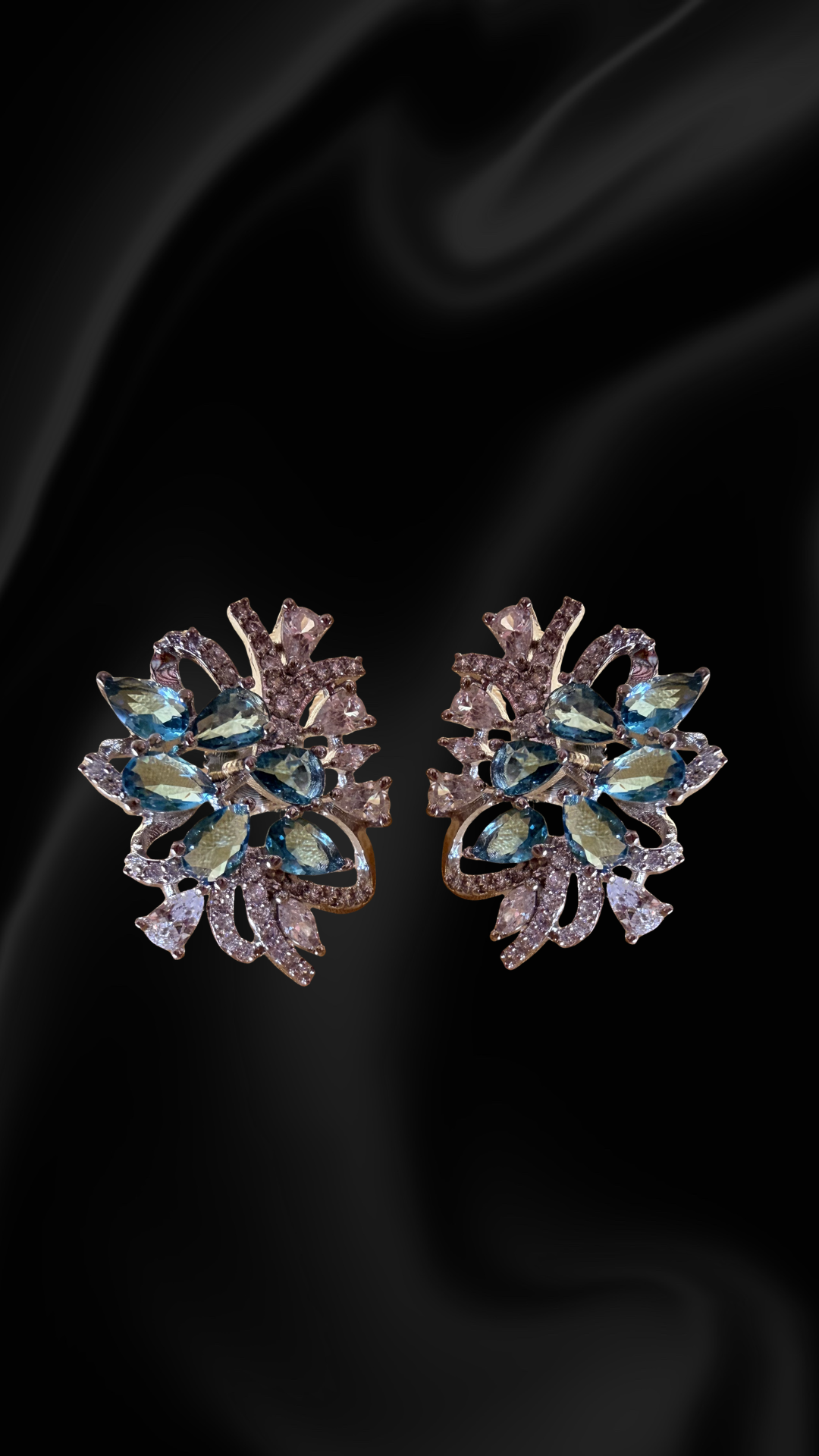 Stella Starburst Stud Earrings - Turquoise