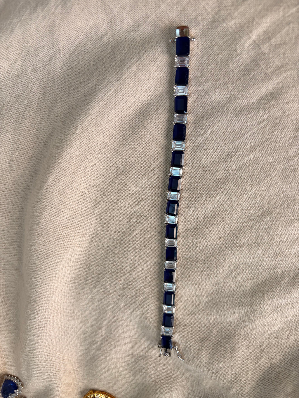 Sapphire Tennis Bracelet
