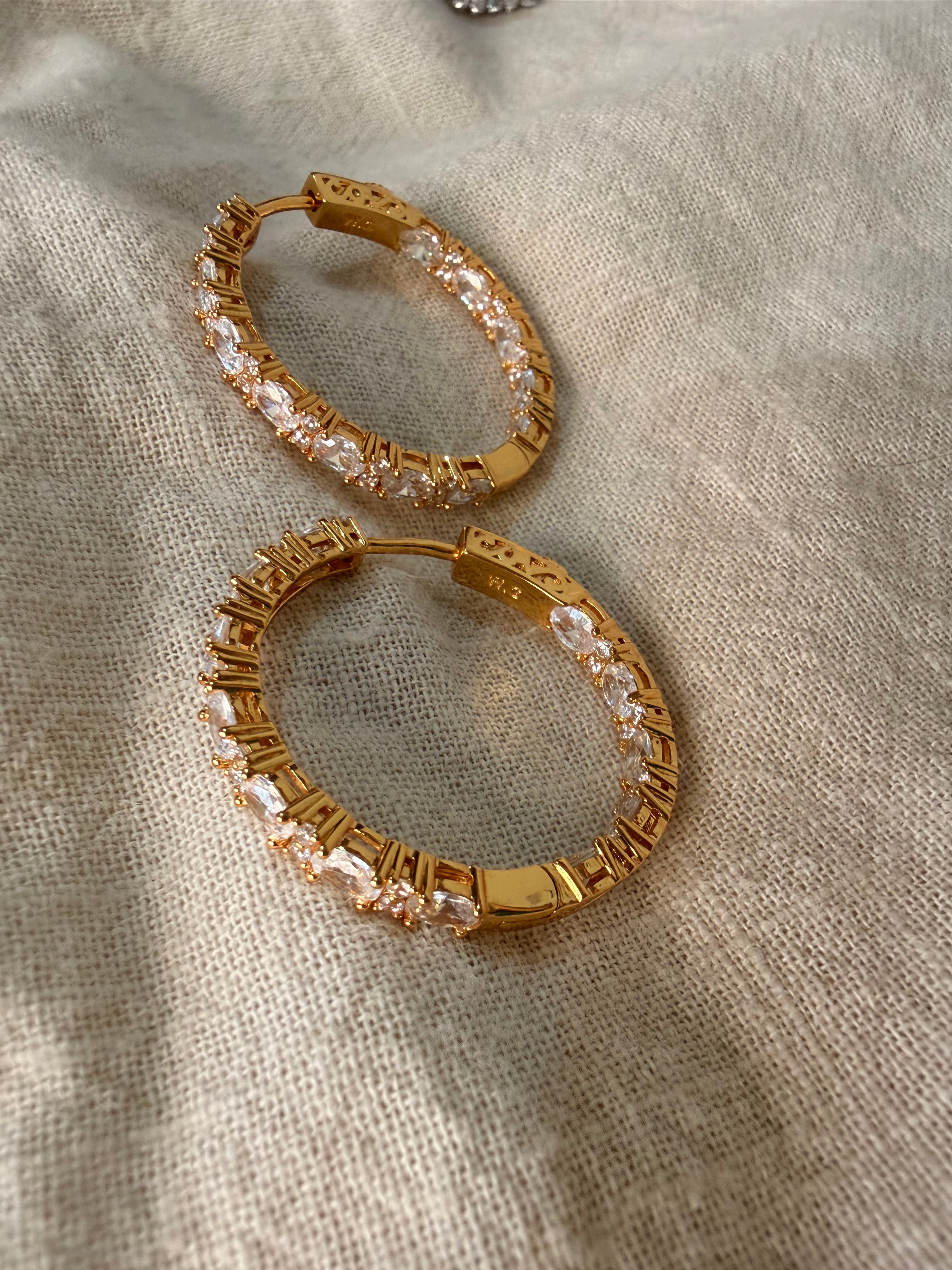 Luxe Hoops - Gold