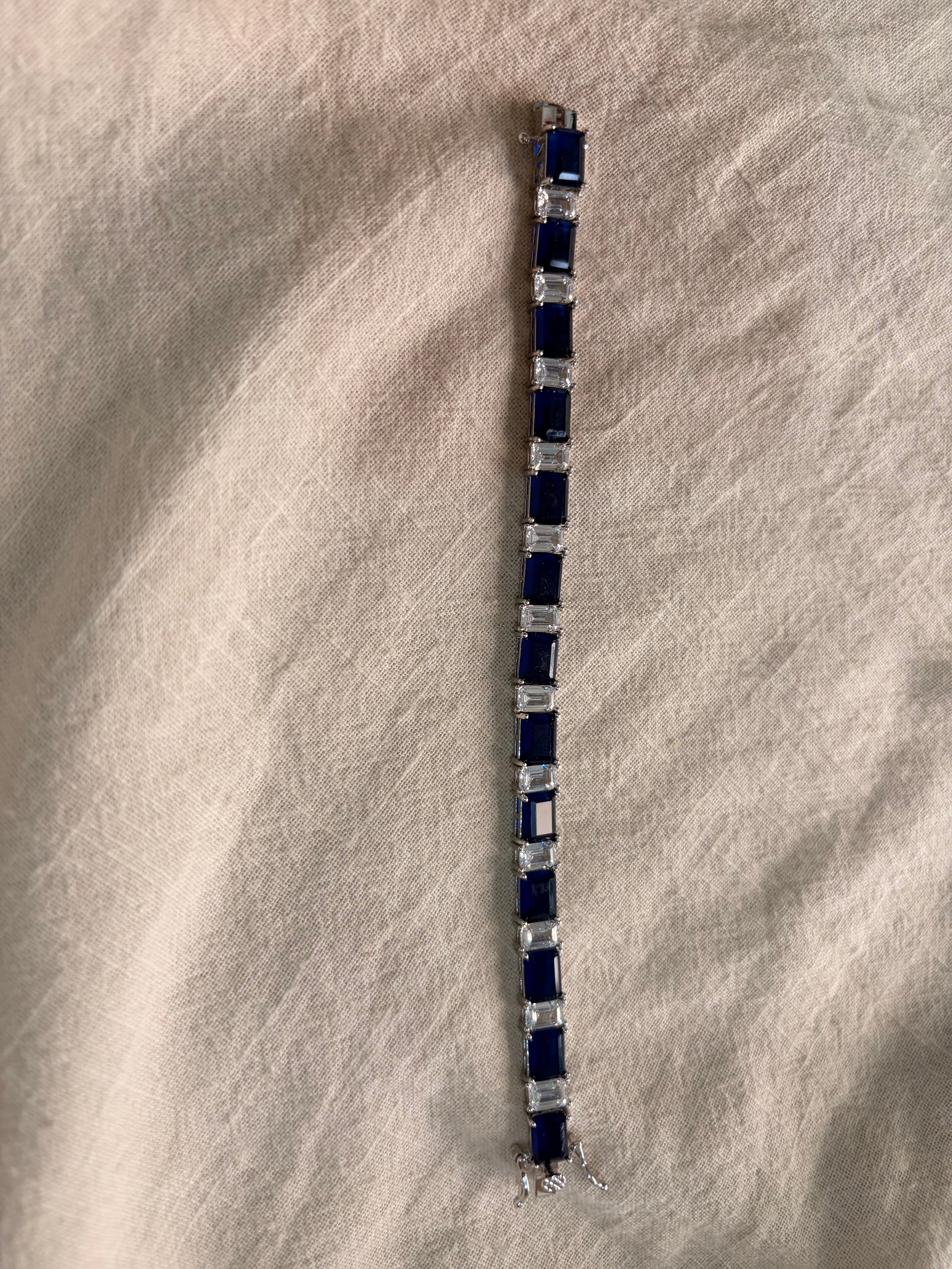 Sapphire Tennis Bracelet