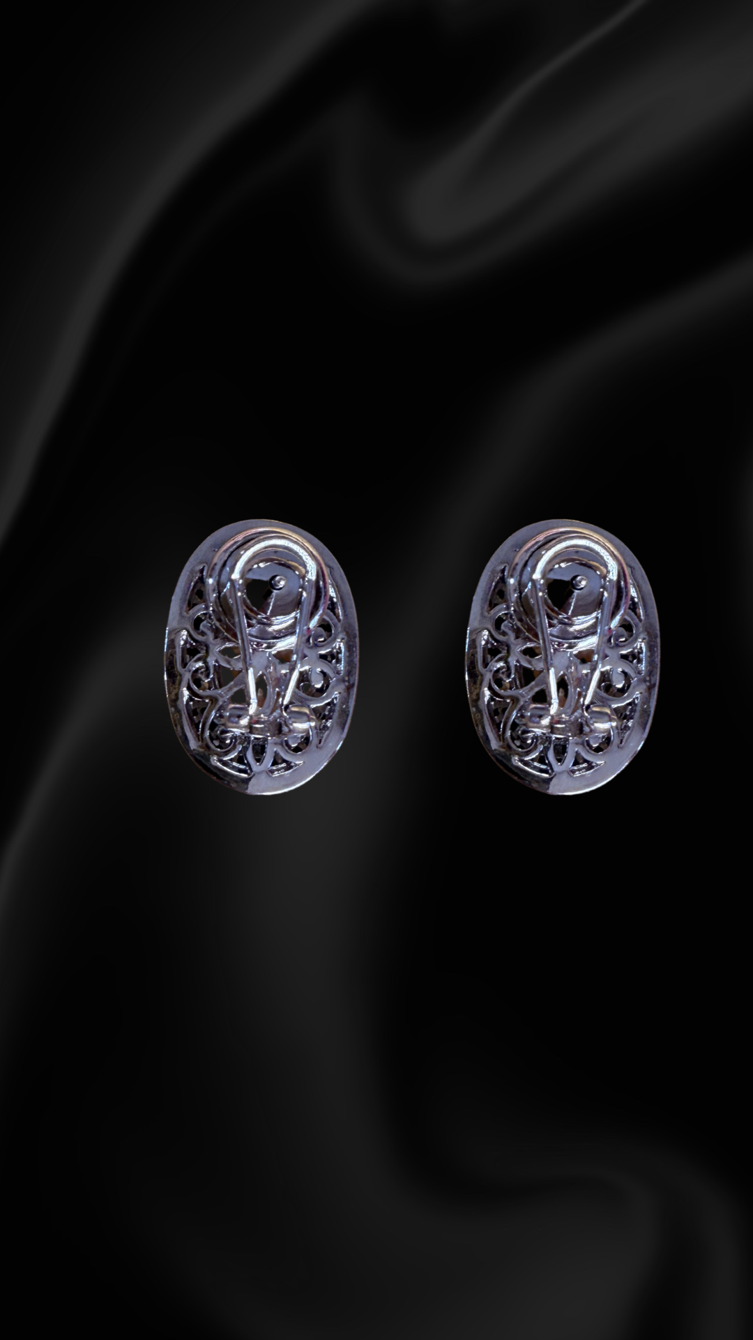 Citrine Emerald Stud Earrings - Green